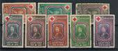 CURACAO 1944 Red Cross Fund. Set of 8. Very fine. - 21223 - VFU