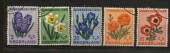 NETHERLANDS 1953 Cultural and Social Relief Fund. Set of 5. - 21225 - FU