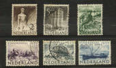 NETHERLANDS 1950 Cultural Fund. Set of 5. - 21247 - FU