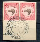 NEW ZEALAND 1959 Postmark Pan Pacific Scout Jamboree. - 21262 - Postmark