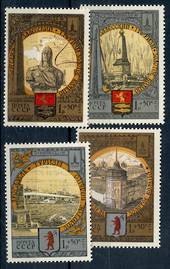 RUSSIA 1978 Olympics Tourism around the Golden Ring. Second series. Set of 4. - 21334 - UHM