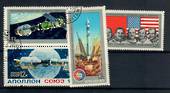RUSSIA 1975 Apollo-Soyuz Space Link. Set of 4. - 21357 - VFU