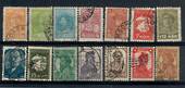 RUSSIA 1929 Definitives. Set of 14. - 21365 - Used