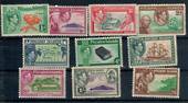 PITCAIRN ISLANDS 1940 Geo 6th Definitives. Set of 10. - 21367 - Mint