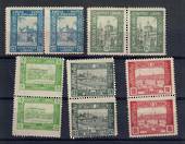 POLAND Lubomlu Locals. Very few known. Set of 5. Available in pairs at $200.00. - 21397 - LHM