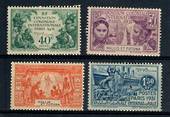 WALLIS AND FUTUNA 1931 Paris Exhibition set of 4. Hinge remains. Fresh and clean - 21435 - Mint
