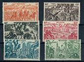REUNION 1946 From Chad to the Rhine. Set of 6. - 21439 - LHM