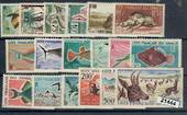 FRENCH SOMALI COAST 1958 Animals. Set of 18. Fresh and clean with hinge remains - 21444 - Mint