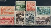 FRENCH MOROCCO 1949 Solidarity Fund. Set of 8. - 21477 - Mint