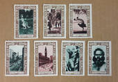 AUSTRALIA 150th Anniversary. Card with 7 cinderellas. - 21508 -