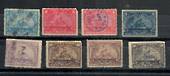 USA 1898 Documentary stamps. 8 values. - 21534 - Fiscal