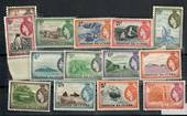 TRISTAN DA CUNHA 1954 Elizabeth 2nd Definitives. Set of 14. - 21561 - UHM