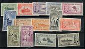 FALKLAND ISLANDS 1952 Geo 6th Definitives. Set of 14. - 21587 - Mint