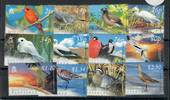 BRITISH INDIAN OCEAN TERRITORY 2004 Definitives Birds. Set of 12. Face £9.80. - 21599 - UHM