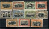 RUMANIA 1906 Forty Years Rule of the Prince and King. Set of 11. - 21630 - Mint