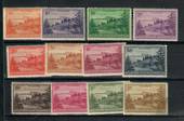 NORFOLK ISLAND 1947 Definitives. Original set of 12 on the "toned paper" as described in the catalogue. - 21734 - LHM