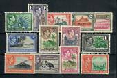 SOLOMON ISLANDS 1939 Geo 6th Definitives. Set of 13. - 21740 - LHM