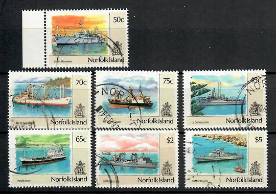 NORFOLK ISLAND 1990 Definitives Ships. Set of 12. - 21788 - FU
