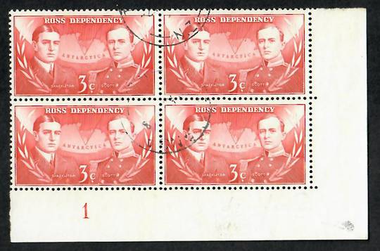 ROSS DEPENDENCY 1967 Decimal Definitives. Set of 4 in Plate Blocks. - 21853 - VFU