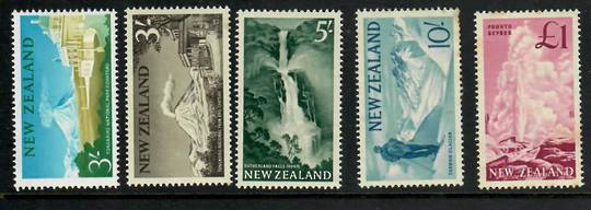 NEW ZEALAND 1960 Pictorials. Set of 23. - 21887 - UHM