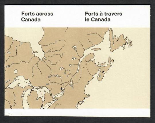CANADA 1985 Canada Day Forts across Canada. Booklet. - 21911 - Booklet