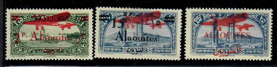 LATAKIA State of the Alouites 1929 Air. Set of 5. - 22316 - Mint