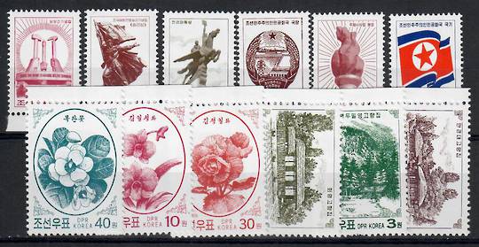 NORTH KOREA 2002 National Symbols. Set of 12. - 22400 - UHM