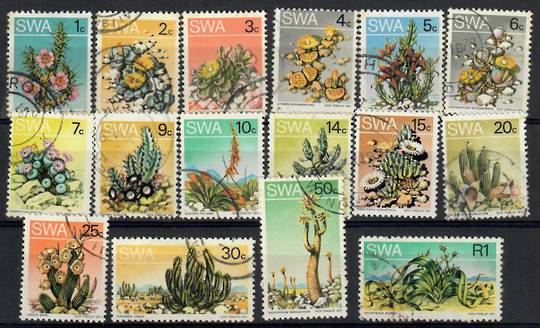 SOUTH WEST AFRICA 1973 Definitives. Set of 16. All Perf 12½. - 22429 - VFU