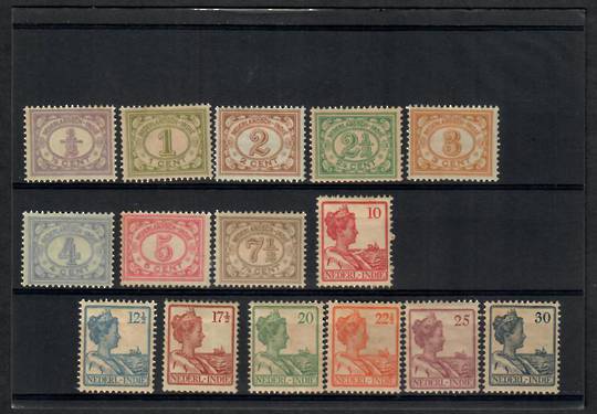 NETHERLANDS INDIES 1912 Definitives. Set of 15. - 22551 - Mint