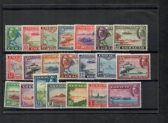CURACAO 1942 Definitives. Set of 21. - 22560 - Mint