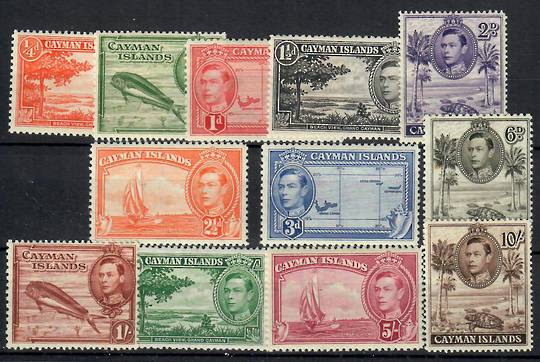 CAYMAN ISLANDS 1938 Geo 6th Definitives. Set of 14. - 23026 - Mint