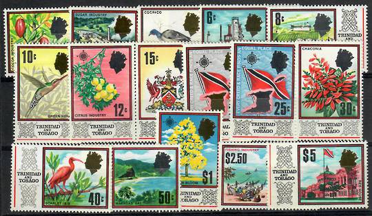 TRINIDAD & TOBAGO 1969 Elizabeth 2nd Definitives. Set of 16. - 23046 - UHM