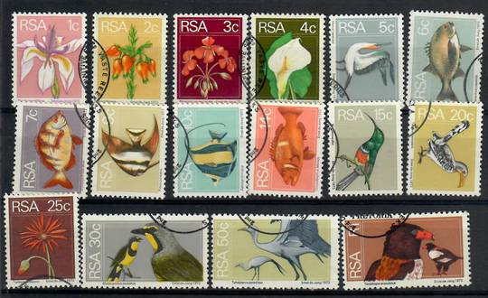 SOUTH AFRICA 1974 Definitives. Set of 16. - 23117 - VFU