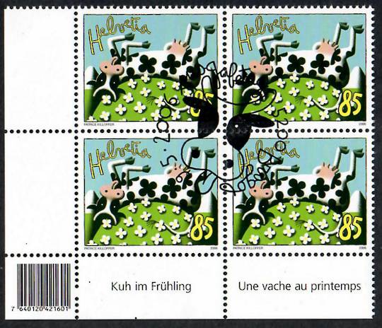 SWITZERLAND 2006 Foreign Artists. Set of 4 in blocks of 4. - 23321 - CTO