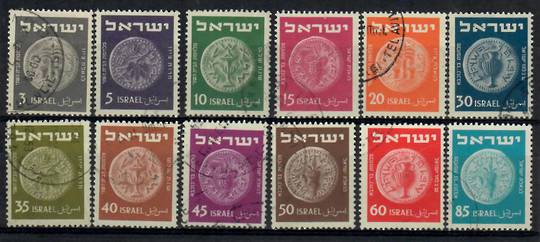 ISRAEL 1950 Jewish Coins. Third series. Set of 12. - 23496 - VFU