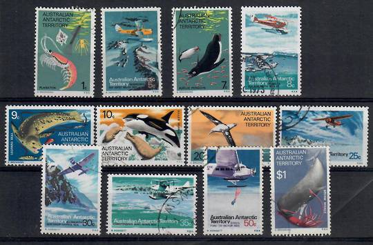 AUSTRALIAN ANTARCTIC TERRITORY 1973 Definitives. Set of 12. - 23528 - VFU