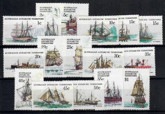 AUSTRALIAN ANTARCTIC TERRITORY 1979 Ships Definitives. Set of 16. - 23529 - UHM