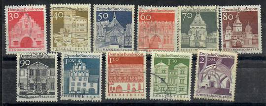GERMANY 1964 Definitives. Set of 23. - 23573 - Used