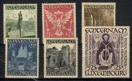 LUXEMBOURG 1947 Echternach Abbey Restoration Fund. Set of 6. - 23739 - Mint