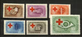 HUNGARY 1957 Red Cross. Set of 6. - 23774 - UHM