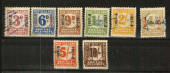NEW ZEALAND 1957-1958 Wage Tax. 8 values including mint 6d and 9d. - 24028 - Fiscal