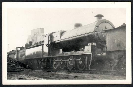 LMS Hughes Class 7F ex LYR 0-8-0 #12958. Real Photograph - 240559 - Postcard