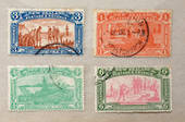 NEW ZEALAND 1906 Christchurch Exhibition. Set of 4. - 24058 - VFU