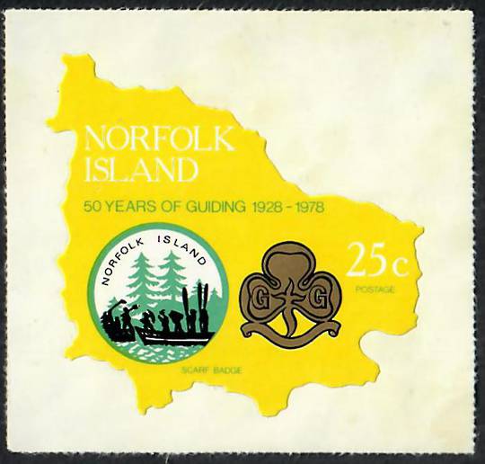 NORFOLK ISLAND 1978 50th Anniversary of the Girl Guides. Set of 4. - 24214 - UHM