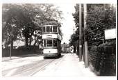 Real Photograph by tramspotter of Sheffield Corporation Tramways Car 272. - 242267 - Photograph