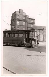 Real Photograph by tramspotter of Sheffield Corporation Tramways Car 357 taken at Shoreham Street. - 242271 - Photograph