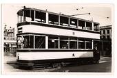 Real Photograph by tramspotter of Sheffield Corporation Tramways Car 244. - 242273 - Photograph