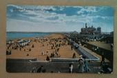 Coloured postcard of Beach and Bathing Station Aberdeen. - 242569 - Postcard