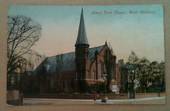 Coloured postcard of Albert Park Chapel West Didsbury. - 242582 - Postcard