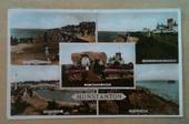 Coloured postcard. Montage of Hunstanton. - 242583 - Postcard